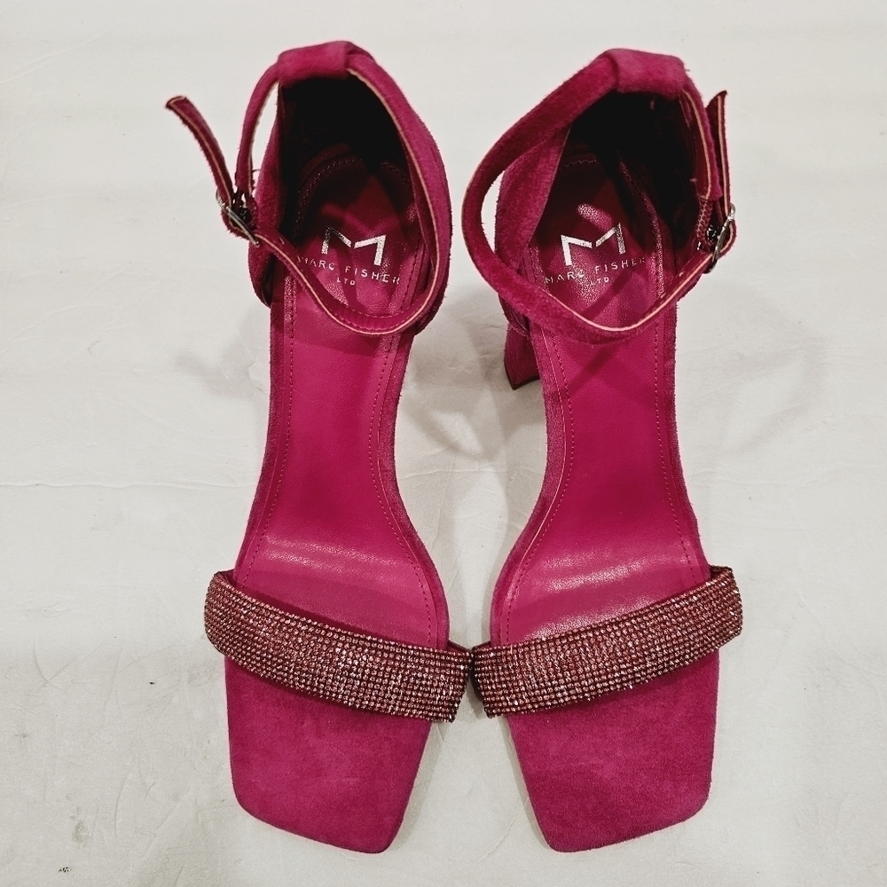 NEW Marc Fisher LTD Angelo Pink Sandals - Picture 3 of 6